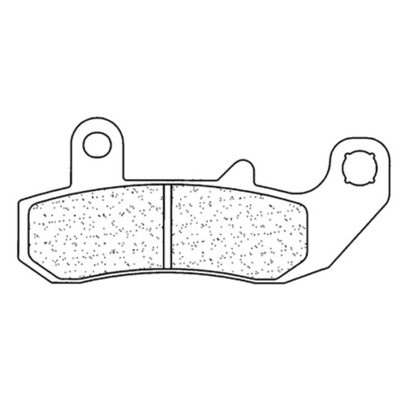 CL PLAQUETTES DE FREIN MÉTAL FRITTÉ ROUTE - 2388S4