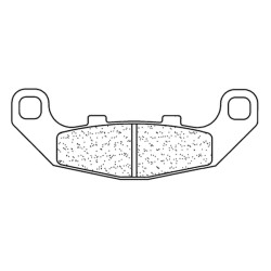 CL PLAQUETTES DE FREIN MÉTAL FRITTÉ ROUTE - 2389A3+