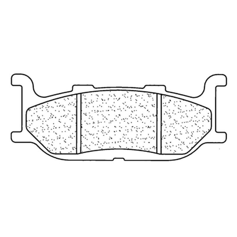 CL PLAQUETTES DE FREIN MÉTAL FRITTÉ ROUTE - 2391S4