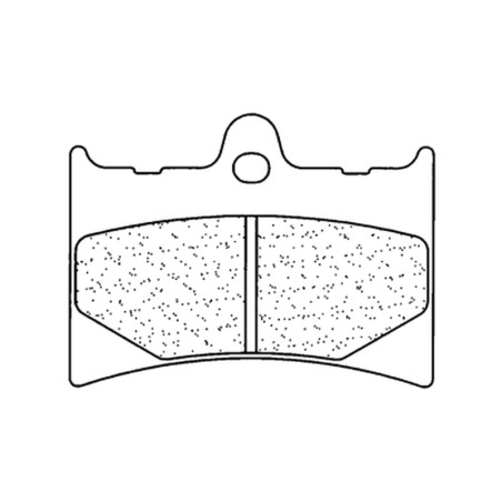 CL PLAQUETTES DE FREIN MÉTAL FRITTÉ ROUTE - 2398A3+