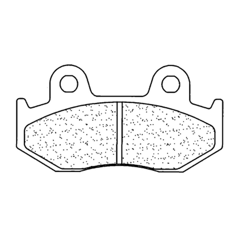 CL PLAQUETTES DE FREIN MÉTAL FRITTÉ ROUTE - 2451A3+