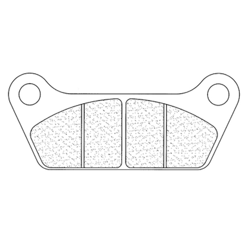 CL PLAQUETTES DE FREIN MÉTAL FRITTÉ ROUTE - 2702RX3