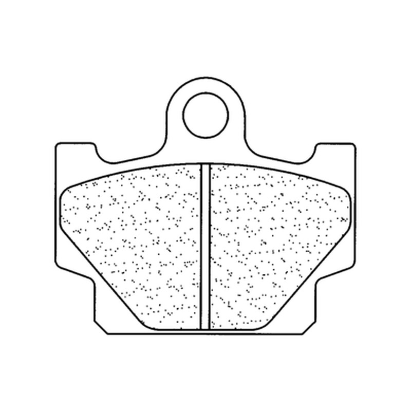 CL PLAQUETTES DE FREIN MÉTAL FRITTÉ ROUTE - 2802S4