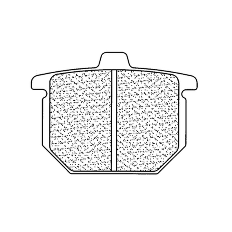 CL PLAQUETTES DE FREIN MÉTAL FRITTÉ ROUTE - 2814RX3