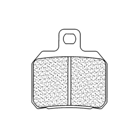 CL PLAQUETTES DE FREIN MÉTAL FRITTÉ ROUTE - 2827RX3