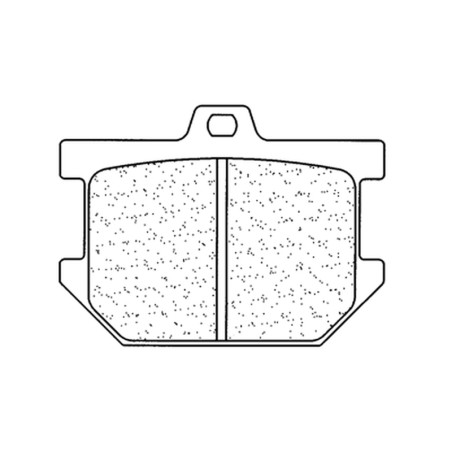 CL PLAQUETTES DE FREIN MÉTAL FRITTÉ ROUTE - 2847A3+