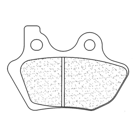 CL PLAQUETTES DE FREIN MÉTAL FRITTÉ ROUTE - 2958A3+