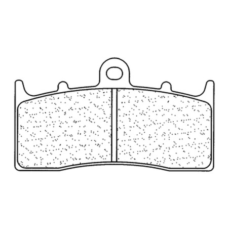 CL PLAQUETTES DE FREIN MÉTAL FRITTÉ ROUTE - 2960A3+