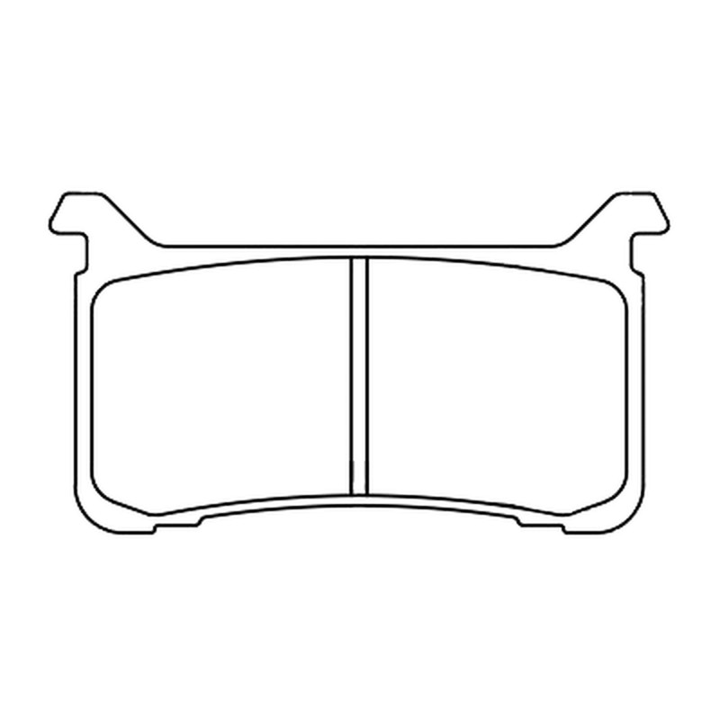 CL PLAQUETTES DE FREIN MÉTAL FRITTÉ ROUTE - 1252XBK5