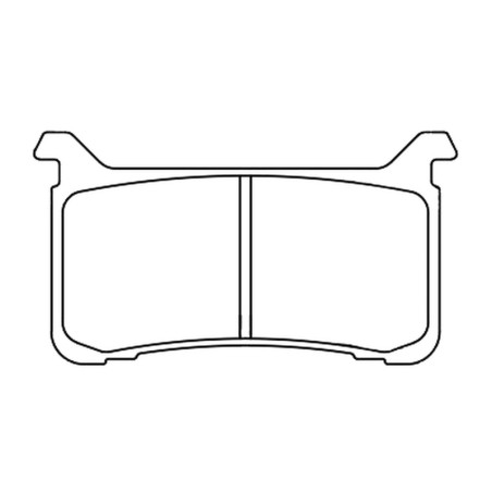 CL PLAQUETTES DE FREIN MÉTAL FRITTÉ ROUTE - 1252XBK5