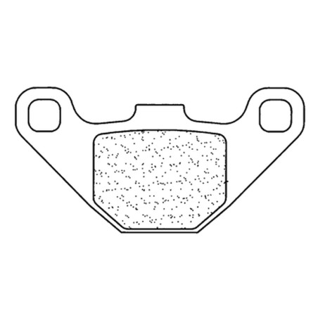 CL PLAQUETTES DE FREIN MÉTAL FRITTÉ POUR SCOOTER - 3022SC