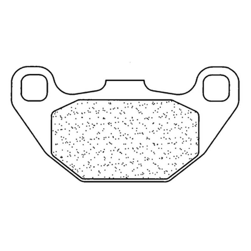 CL PLAQUETTES DE FREIN MÉTAL FRITTÉ POUR SCOOTER - 3068SC