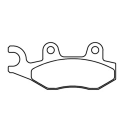 CL PLAQUETTES DE FREIN MÉTAL FRITTÉ POUR SCOOTER - 3078SC