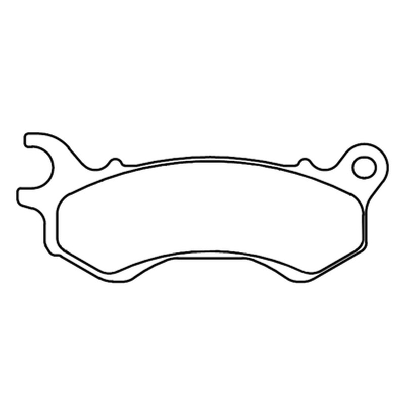 CL PLAQUETTES DE FREIN MÉTAL FRITTÉ POUR SCOOTER - 3102SC
