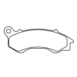 CL PLAQUETTES DE FREIN MÉTAL FRITTÉ POUR SCOOTER - 3102SC