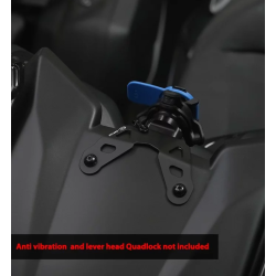 BCD SUPPORT TELEPHONE POUR YAMAHA TMAX 530 ET 560 (2017-2021)  - QUADLOCK® - STAGE 1