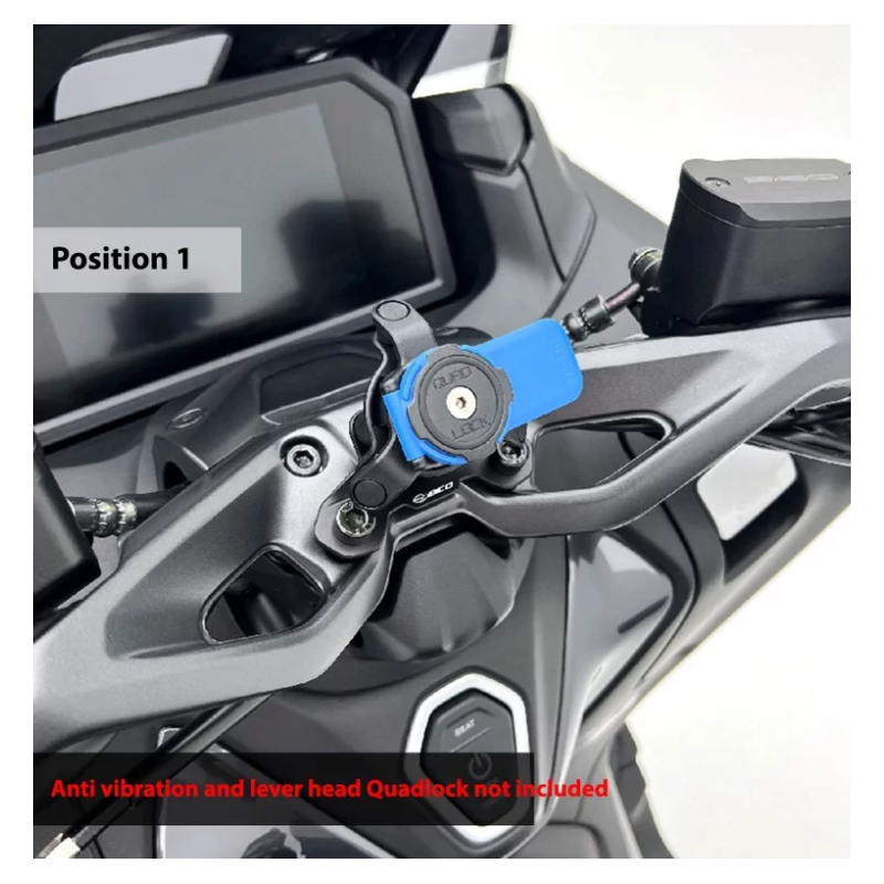 BCD SUPPORT TELEPHONE POUR YAMAHA TMAX 560 (2022+)