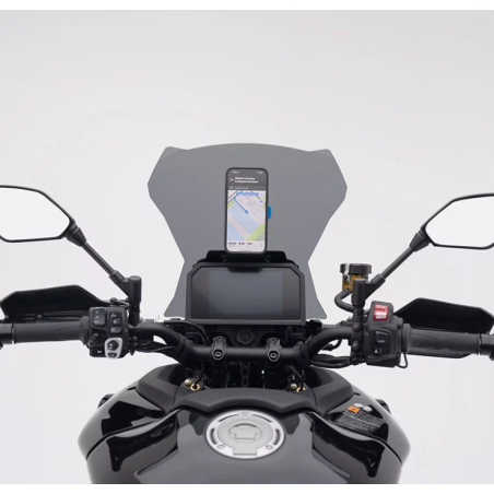 BCD SUPPORT TELEPHONE POUR YAMAHA TRACER 9 GT+ (2023-2024) - QUADLOCK® - STAGE 1