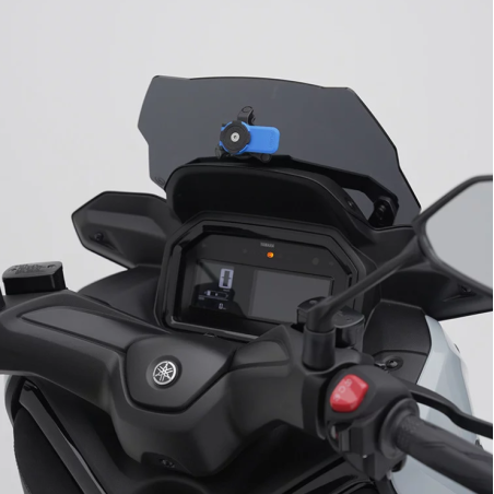 BCD SUPPORT TELEPHONE POUR YAMAHA XMAX 125-300 TECHMAX / TECHMAX+ (2025+) - QUADLOCK® - STAGE 1