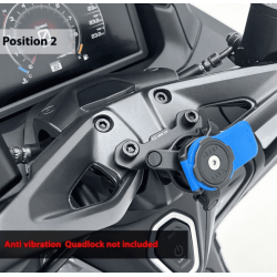BCD SUPPORT TELEPHONE POUR YAMAHA TMAX 560 (2022+) - QUADLOCK® - STAGE 2