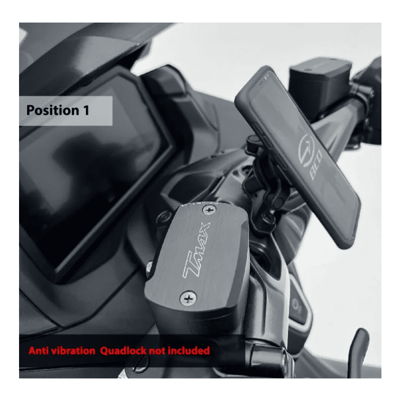 BCD SUPPORT TELEPHONE POUR YAMAHA TMAX 560 (2022+) - QUADLOCK® - STAGE 2