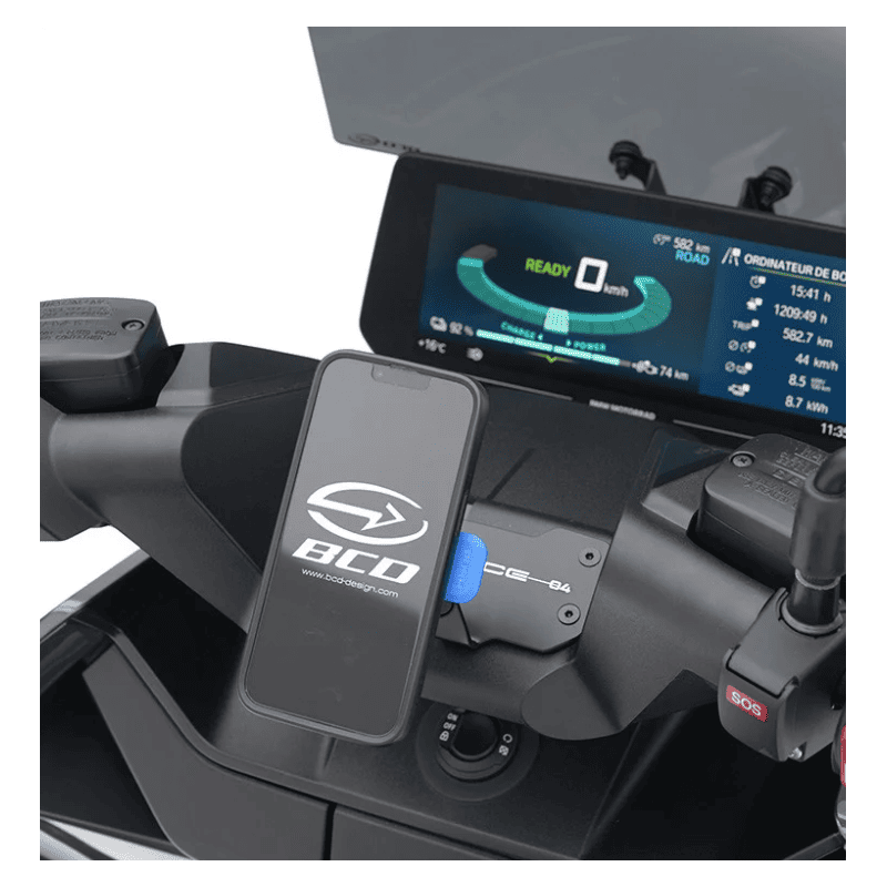 BCD SUPPORT TELEPHONE POUR BMW CE04 (2022+) - QUADLOCK® - STAGE 2