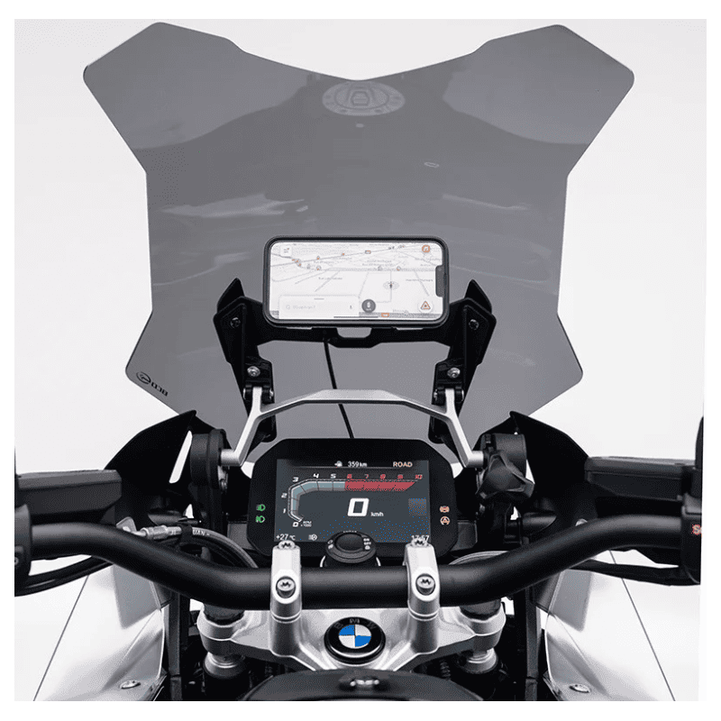 BCD SUPPORT TELEPHONE POUR BMW R 1200-1250 GS / ADVENTURE (2013-2023) - QUADLOCK® - STAGE 2