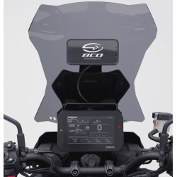 BCD SUPPORT TELEPHONE POUR YAMAHA TRACER 9 GT / GT+ (2025+) - QUADLOCK® - STAGE 2