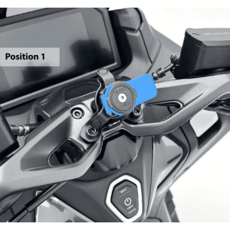 BCD SUPPORT TELEPHONE POUR YAMAHA TMAX 560 (2022+) - QUADLOCK® - STAGE 3