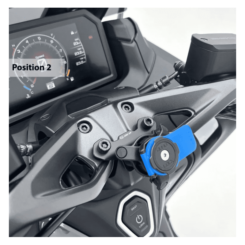 BCD SUPPORT TELEPHONE POUR YAMAHA TMAX 560 (2022+) - QUADLOCK® - STAGE 3