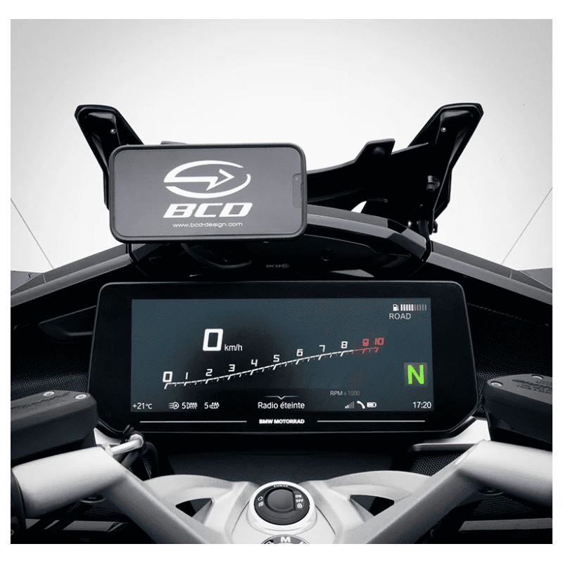 BCD SUPPORT TELEPHONE POUR BMW K1600 GT (2022-2025) - QUADLOCK® - STAGE 3