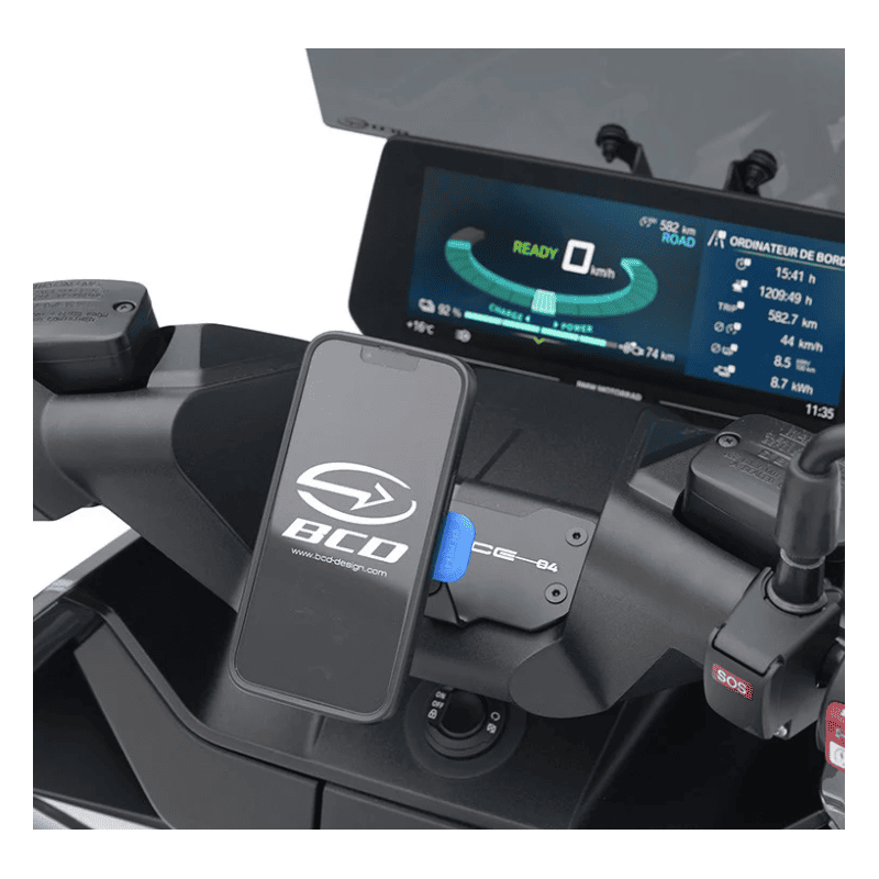 BCD SUPPORT TELEPHONE POUR BMW CE04 (2022+) - QUADLOCK® - STAGE 3