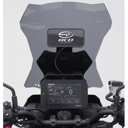 BCD SUPPORT TELEPHONE POUR YAMAHA TRACER 9 GT / GT+ (2025+) - QUADLOCK® - STAGE 3