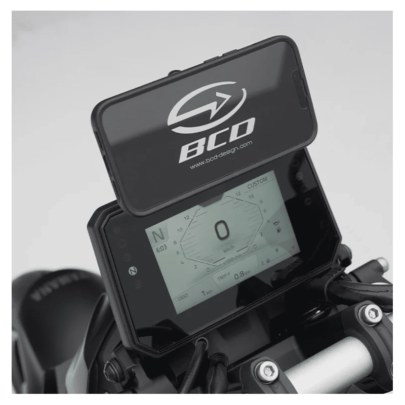 BCD SUPPORT TELEPHONE POUR YAMAHA MT-07 (2025+) - QUADLOCK® - STAGE 3