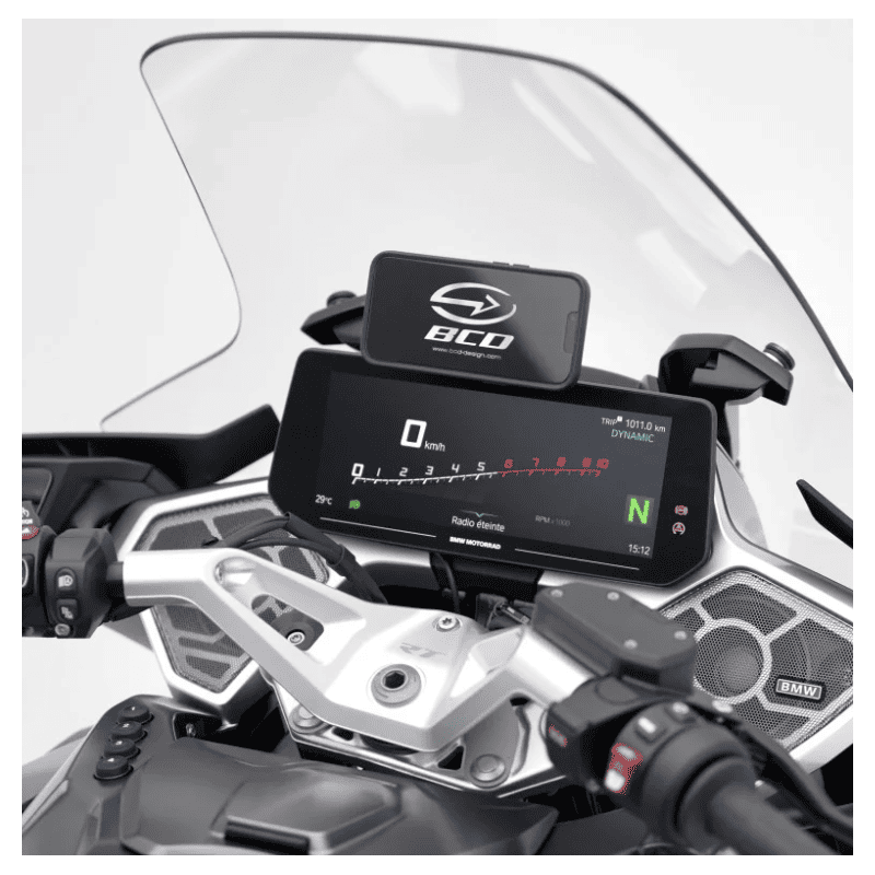 BCD SUPPORT TELEPHONE POUR BMW R 1300 RT (2025+) - QUADLOCK® - STAGE 3