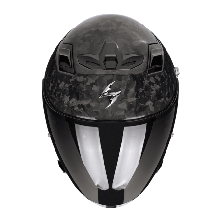 SCORPION EXO-Z1 ONYX CARBON AVEC VISIÈRE TEINTÉE