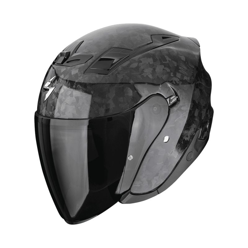 SCORPION EXO-Z1 ONYX CARBON AVEC VISIÈRE TEINTÉE