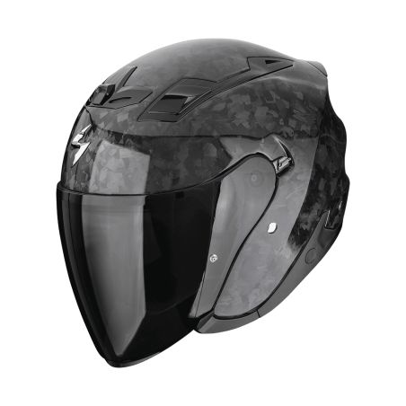 SCORPION EXO-Z1 ONYX CARBON AVEC VISIÈRE TEINTÉE