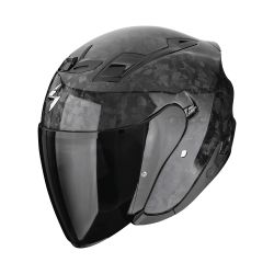 SCORPION EXO-Z1 ONYX CARBON AVEC VISIÈRE TEINTÉE