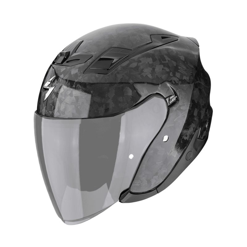 SCORPION EXO-Z1 ONYX CARBON AVEC VISIÈRE SEMI-TEINTÉE