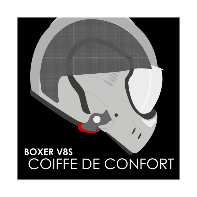 ROOF COIFFE POUR RO5 BOXER V8 S