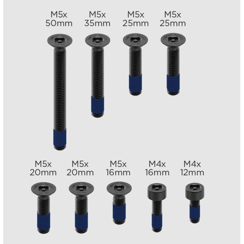 QUAD LOCK KIT DE VIS ANTIVOL