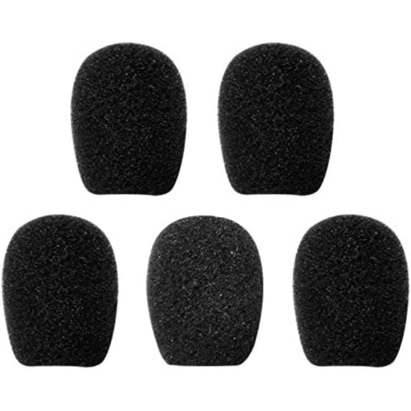 SENA LOT DE 5 BONNETS DE RECHANGE POUR MICROPHONE SMH5FM/SMH10R