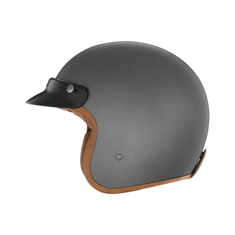 NOX CASQUE JET N243 MAT - TITANE