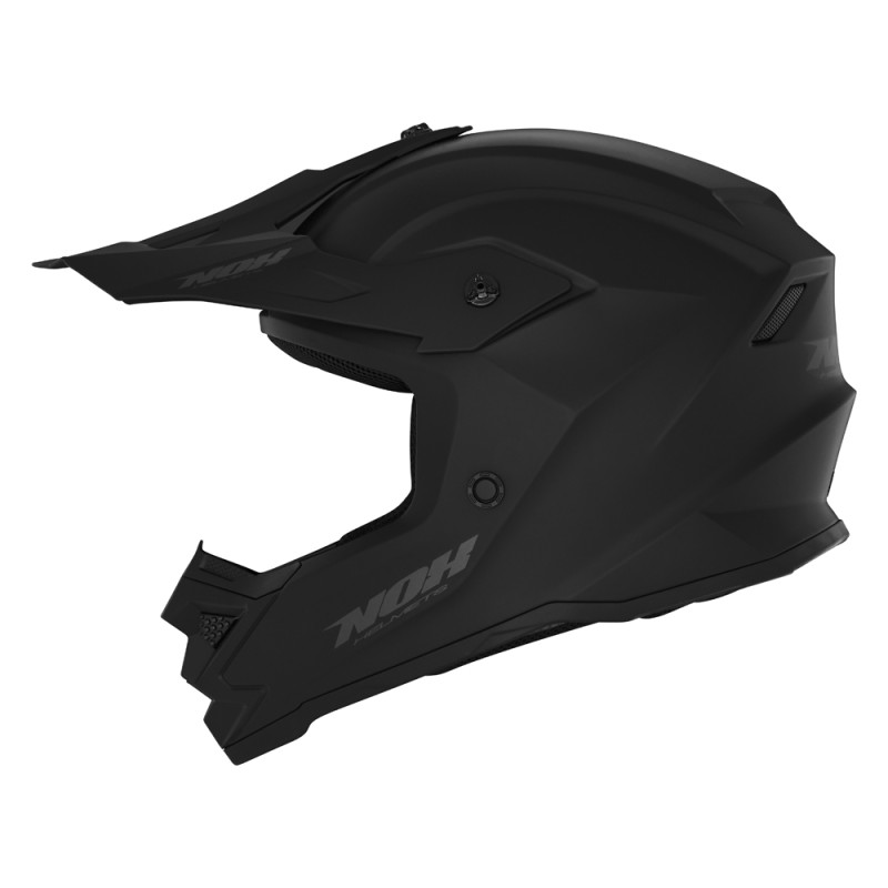 NOX CASQUE CROSS ENFANT N761 MAT - NOIR