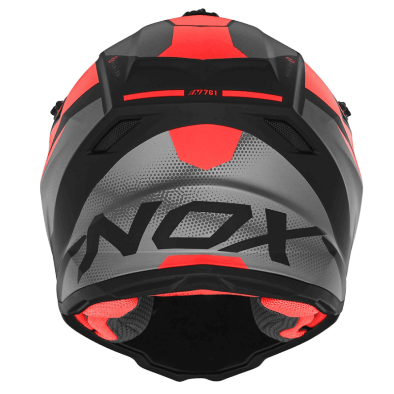 NOX CASQUE CROSS ENFANT N761 FUSION MAT