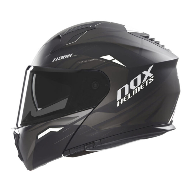 NOX CASQUE MODULABLE N968 ULTRA MAT