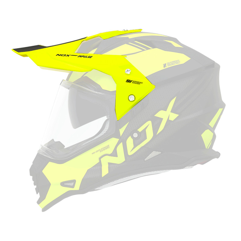 NOX CASQUETTE POUR N312 IMPULSE - NOIR/JAUNE