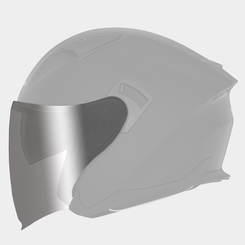 NOX ECRAN POUR CASQUE JET N130 - CHROME
