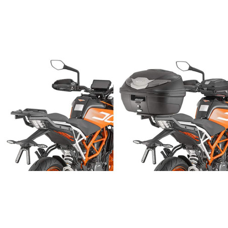 GIVI SUPPORT TOP CASE MONOLOCK KTM DUKE 125/390 17 (7707FZ)